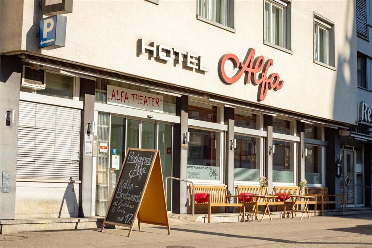 Hotel Alfa Birsfelden Esterno foto