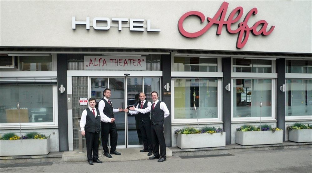 Hotel Alfa Birsfelden Esterno foto